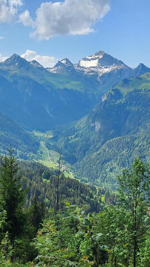 Les Grands Balcons De L'Etale Lägenhet Manigod Exteriör bild